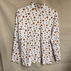 Fall themed long sleeve shirt